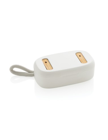 Auricolari TWS in plastica RCS e bambù